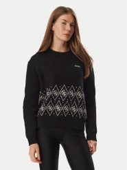 Guess Sweter V6BR16 Z2278 Czarny Regular Fit. Czarne swetry nierozpinane damskie Guess, s, z aplikacjami, z syntetyku, bez kołnierzyka, bez ramiączek. Za 434.99 zł.