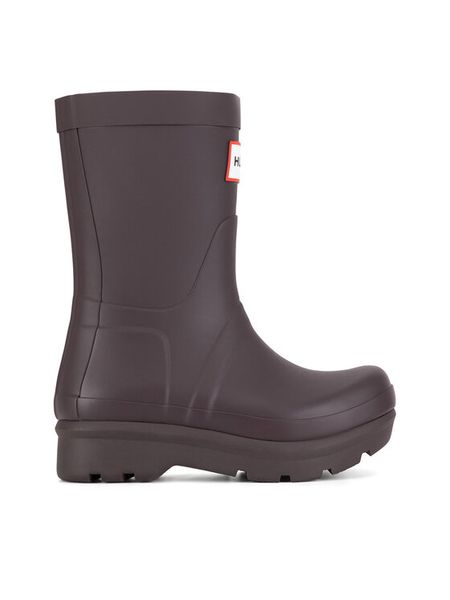 Hunter Kalosze HFW-009 Bordowy. Czerwone kalosze damskie Hunter, bez wzorów, z kauczuku, bez zapięcia. Za 249.99 zł.