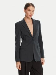 PINKO Marynarka 104903 A24C Zielony Regular Fit. Zielone marynarki i żakiety damskie Pinko, bez wzorów, z syntetyku, bez kołnierzyka, bez ramiączek. Za 1,299.00 zł.