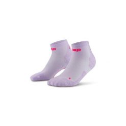 Męskie skarpety kompresyjne sportowe za kostkę low cut Core Run Ultralight CEP. Czerwone skarpety męskie CEP, bez wzorów, z elastanu. Za 79.00 zł.