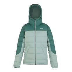 Pikowana Kurtka Damska Aldthorn. Zielone kurtki sportowe damskie Regatta, bez wzorów, bez ramiączek, bez kaptura, trekkingowe. Za 161.99 zł.