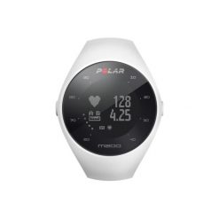 Zegarek sportowy GPS POLAR ELECTRO M200 Biały. Białe zegarki sportowe POLAR ELECTRO, bez wzorów, z polaru, do biegania. Za 519.00 zł.