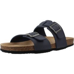 Sandały GEOX U SANDAL GHITA B Niebieski. Niebieskie sandały męskie Geox, bez wzorów, z syntetyku, sportowe, bez zapięcia. Za 264.99 zł.