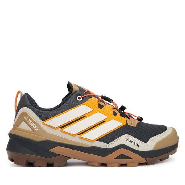 Trekkingi adidas. Brązowe buty zimowe męskie Adidas, z gore-texu, bez zapięcia. Za 699.99 zł.