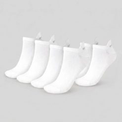 Skarpetki unisex bieganie niskie białe Tab. Białe skarpetki damskie GYMBEAM, bez wzorów, z elastanu. Za 34.90 zł.