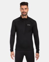 Męski sweter polarowy na pełny zamek Kilpi VIGO-M. Czarne swetry męskie Kilpi, m, bez wzorów, z materiału, bez kołnierzyka, bez ramiączek. Za 292.95 zł.
