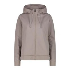 Damska bluza z kapturem zapinana na zamek CMP. Czarne bluzy damskie CMP, uniwersalny, bez wzorów, z bawełny, bez ramiączek, z kapturem. Za 233.00 zł.