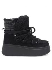 DeeZee Śniegowce YADIRA H3982-1 Czarny. Czarne śniegowce damskie DeeZee, z materiału, bez zapięcia. Za 139.99 zł.
