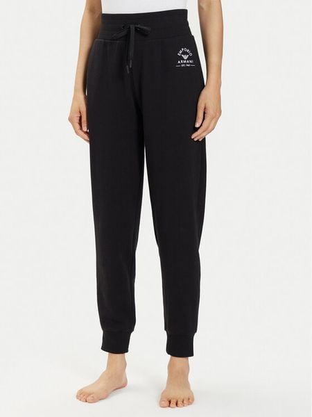 Emporio Armani Underwear Spodnie dresowe 164842 4R276 00020 Czarny Relaxed Fit. Czarne spodnie dresowe damskie Emporio Armani Underwear, bez wzorów, z bawełny. Za 349.99 zł.