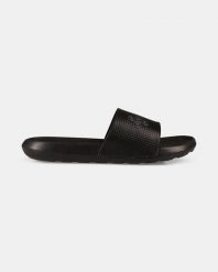 Klapki basenowe Kilpi Flopy. Czarne klapki damskie Kilpi, na lato, bez wzorów, eleganckie, bez obcasa, bez zapięcia. Za 70.90 zł.