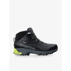 Buty turystyczne męskie La Sportiva Stream GTX. Szare buty zimowe męskie La Sportiva, bez wzorów, bez obcasa, bez zapięcia. Za 1,132.99 zł.