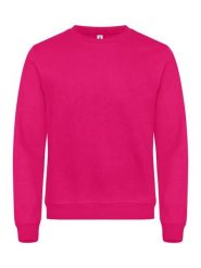 Clique Miami Bluza z OKrągłym Dekoltem z mieszanki bawełny – Bright Cerise. Czerwone bluzy damskie CLIQUE, xs, bez wzorów, z bawełny, bez ramiączek, bez kaptura. Za 164.44 zł.