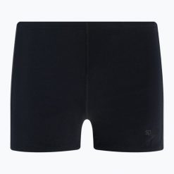 Bokserki kąpielowe męskie Speedo Tech Panel. Czarne kąpielówki męskie Speedo, m, bez wzorów. Za 69.99 zł.