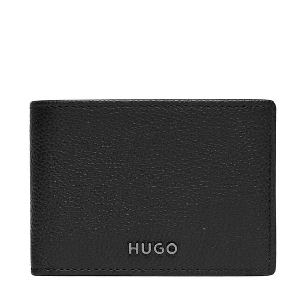 Portfel HUGO. Czarne portfele męskie Hugo, bez wzorów. Za 449.99 zł.