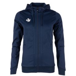 Damska bluza dresowa zapinana na zamek z kapturem Reece Australia Cleve TTS. Niebieskie bluzy damskie REECE, s, bez wzorów, z dresówki, sportowe, bez ramiączek, z kapturem. Za 280.50 zł.