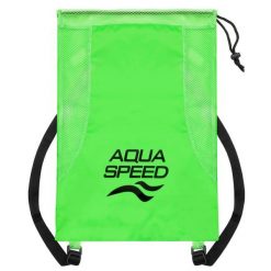 Worek na sprzęt plecak Aqua Speed Mesh Backpack. Czarne plecaki męskie Aqua-Speed, bez wzorów, z meshu, sportowe. Za 39.99 zł.