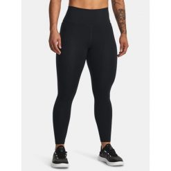 Legginsy Damskie UA Meridian Ankle Leg 1382525-001 2XL. Czarne legginsy damskie Under Armour, bez wzorów. Za 182.99 zł.