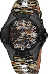 Just Cavalli Zegarek marki Just Cavalli model JC1G260L0065 kolor Czarny. Akcesoria męski. Sezon: Cały rok NoSize. Czarne zegarki męskie Just Cavalli, bez wzorów. Za 349.07 zł.