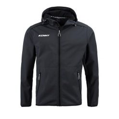 Softshellowa wodoodporna kurtka Kenny Core. Czarne kurtki męskie KENNY, xl, bez wzorów, sportowe, bez kaptura. Za 526.00 zł.