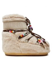 Moon Boot Śniegowce 80D1409470 Beżowy. Brązowe śniegowce damskie Moon Boot, z materiału, bez zapięcia. Za 1,799.00 zł.