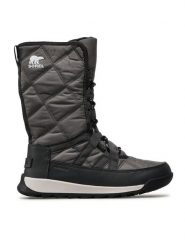 Sorel Śniegowce Whitney II Tall Lace Wp NL3824 Szary. Szare śniegowce damskie Sorel, z materiału, bez zapięcia. Za 616.99 zł.