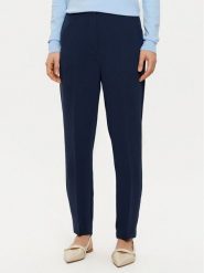Tommy Hilfiger Chinosy WW0WW45450 Granatowy Slim Fit. Niebieskie spodnie materiałowe damskie Tommy Hilfiger, bez wzorów, z syntetyku. Za 329.99 zł.