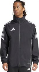 Kurtka męska Adidas Kurtka męska adidas Tiro 24 Rain czarno-biała IJ7390 L. Białe kurtki męskie Adidas, l, bez wzorów, bez kaptura. Za 646.91 zł.