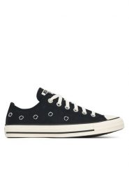 Converse Trampki Chuck Taylor All Star Beads A16679C Czarny. Czarne trampki i tenisówki damskie Converse, bez wzorów, z materiału, bez zapięcia. Za 379.99 zł.