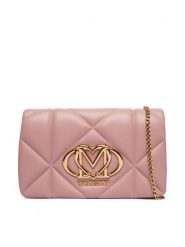 LOVE MOSCHINO Torebka JC4043PP0OLC0600 Różowy. Czerwone torebki do ręki damskie Love Moschino, bez wzorów, ze skóry, bez dodatków. Za 710.99 zł.
