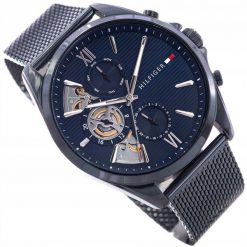 Zegarek Tommy Hilfiger Zegarek Męski Baker 1710648 + BOX. Zegarki męskie Tommy Hilfiger, bez wzorów. Za 646.98 zł.