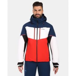 Męska kurtka narciarska Kilpi TONNSI-M. Czerwone kurtki sportowe męskie Kilpi, m, bez wzorów, bez kaptura, narciarskie. Za 1,145.01 zł.