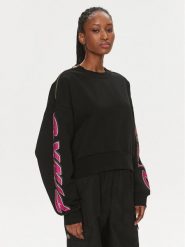 Pinko Bluza 103245 A1QM Czarny Regular Fit. Czarne bluzy damskie Pinko, s, bez wzorów, z bawełny, bez ramiączek, bez kaptura. Za 1,279.00 zł.