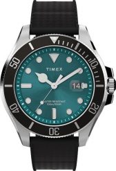 Zegarek Timex Zegarek męski Timex TW2V91700 czarny. Czarne zegarki męskie Timex, bez wzorów. Za 404.00 zł.