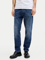 Jack & Jones Jeansy Mike 12289829 Niebieski Tapered Fit. Niebieskie jeansy męskie Jack & Jones, z jeansu. Za 169.99 zł.