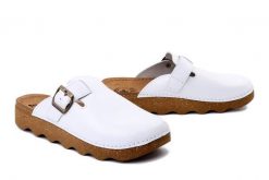 BEFADO DR ORTO 179D 004 biały, klapki damskie. Białe klapki damskie Befado Dr Orto, bez wzorów, ze skóry, bez obcasa, bez zapięcia. Za 119.90 zł.