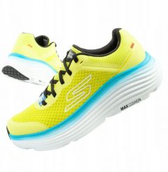 Skechers Skechers męskie buty do treningu MAX CUSHIONING ENDEAVOUR 220613 LIME 42,5. Zielone buty sportowe męskie Skechers, bez wzorów, bez zapięcia, na fitness i siłownię. Za 379.99 zł.