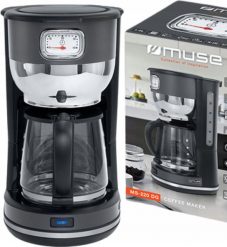 Ekspres przelewowy Muse EKSPRES PRZELEWOWY MUSE MS-220DG 1000W. Ekspresy przelewowe Muse. Za 265.52 zł.