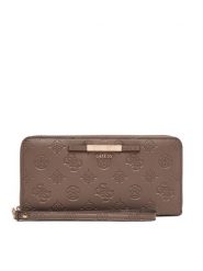 Guess Portfel Carmella Slg SWPD22 25146 Brązowy jasny. Brązowe portfele damskie Guess, ze skóry. Za 294.99 zł.