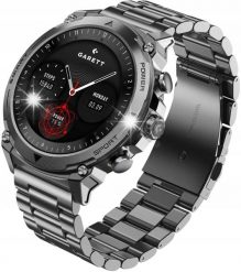 Smartwatch Garett Smartwatch Garett Atom 47mm AMOLED 1,43'' Srebrny + dodatkowy pasek. Szare zegarki smartwatch GARETT, bez wzorów. Za 699.60 zł.