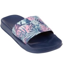 Klapki basenowe damskie Kappa Fantastic Pa. Niebieskie klapki damskie Kappa, bez wzorów, bez obcasa, bez zapięcia. Za 92.99 zł.