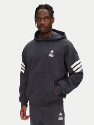 Adidas Bluza Star Wars The Mandalorian™ JI5720 Szary Regular Fit. Szare bluzy męskie Adidas, m, bez wzorów, z bawełny, retro, bez ramiączek, bez kaptura. Za 309.99 zł.
