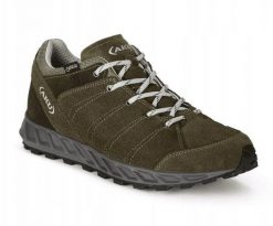 Buty trekkingowe męskie Aku M'S RAPIDA GTX, green, 43. Zielone trekkingi męskie Aku, bez zapięcia. Za 483.67 zł.