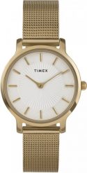 Zegarek damski Timex TW2Y10300 złoty. Żółte zegarki damskie Timex, złote. Za 724.67 zł.