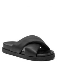 ONLY Shoes Klapki Onlminnie-12 15319588 Czarny. Czarne klapki damskie ONLY Shoes, bez wzorów, ze skóry, bez obcasa, bez zapięcia. Za 169.99 zł.