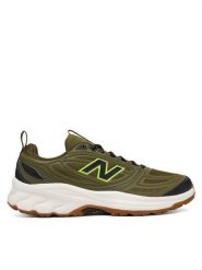 New Balance Buty do biegania 410 V9 M4103VA Zielony ciemny. Zielone buty sportowe męskie New Balance, bez wzorów, z materiału, bez zapięcia, do biegania. Za 349.99 zł.