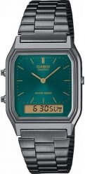 Zegarek damski Casio AQ-230EGG-3AEF szary. Szare zegarki damskie Casio. Za 497.74 zł.