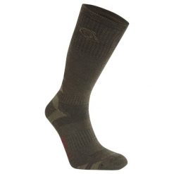 Skarpety Adwentowe Dla Dorosłych Unisex Z Mieszanki Wełny Odstraszającej Owady. Zielone skarpetki damskie Craghoppers, bez wzorów, z wełny. Za 93.99 zł.