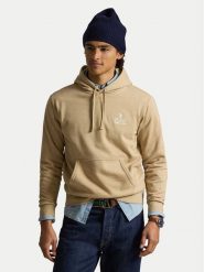 Polo Ralph Lauren Bluza 710B14661005 Beżowy Regular Fit. Brązowe bluzy męskie Polo Ralph Lauren, m, bez wzorów, z bawełny, bez ramiączek, bez kaptura. Za 859.99 zł.