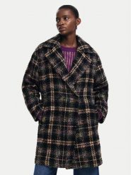 Desigual Płaszcz przejściowy Corcega 24WWEWAW Brązowy Regular Fit. Brązowe płaszcze damskie Desigual, m, bez wzorów, z syntetyku, bez kołnierzyka, bez kaptura. Za 479.99 zł.