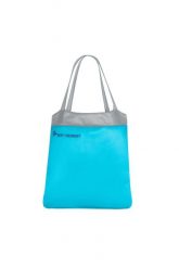 Torba turystyczna Ultra Sil Shopping Bag. Niebieskie torby na ramię męskie SEA TO SUMMIT, z materiału, na ramię. Za 119.50 zł.
